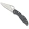 Spyderco 2023 Spyderco Meadowlark 2 Lightweight Gray Plain SPY-BY04PGY2 - alternate 2